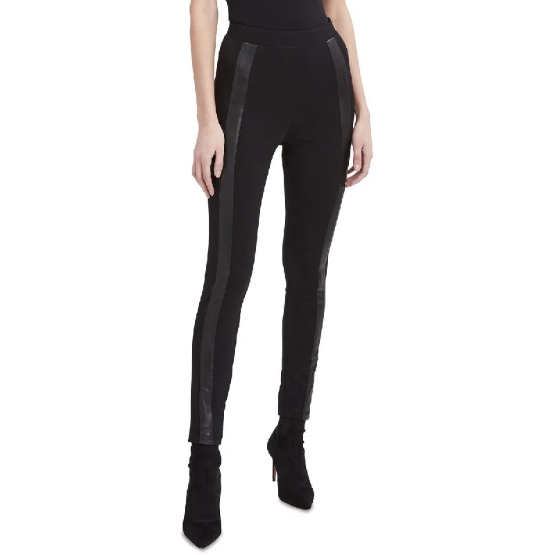 Womens Faux Leather High Waist Leggings Clothing Online