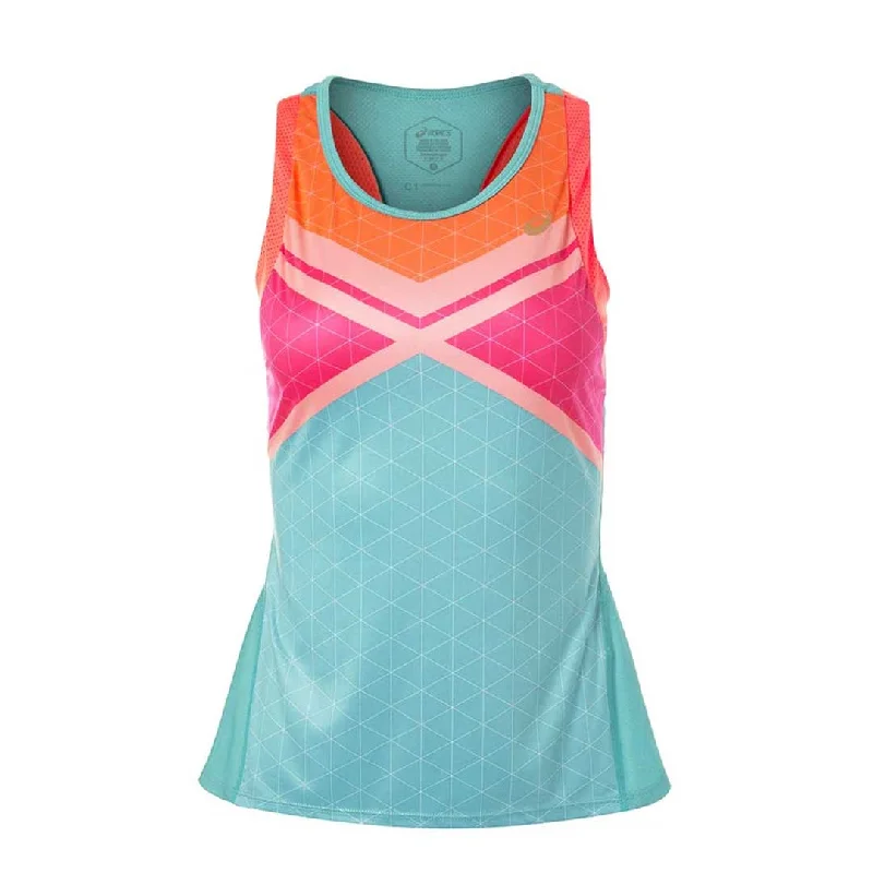 Asics - Women's Tennis GPX Tank Top (2042A138 300) Women's Fashion-Forward Apparel