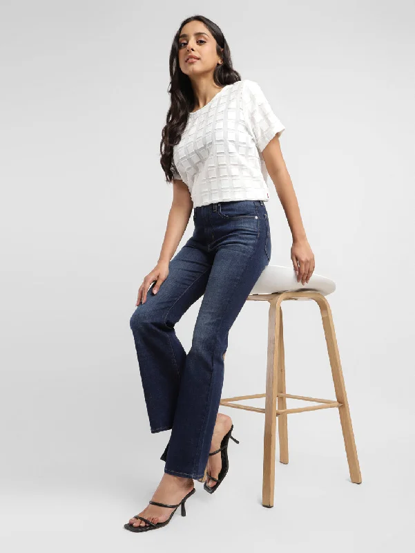 Women's High rise 726 Flared Fit Jeans Women's Elegant Evening Outfit