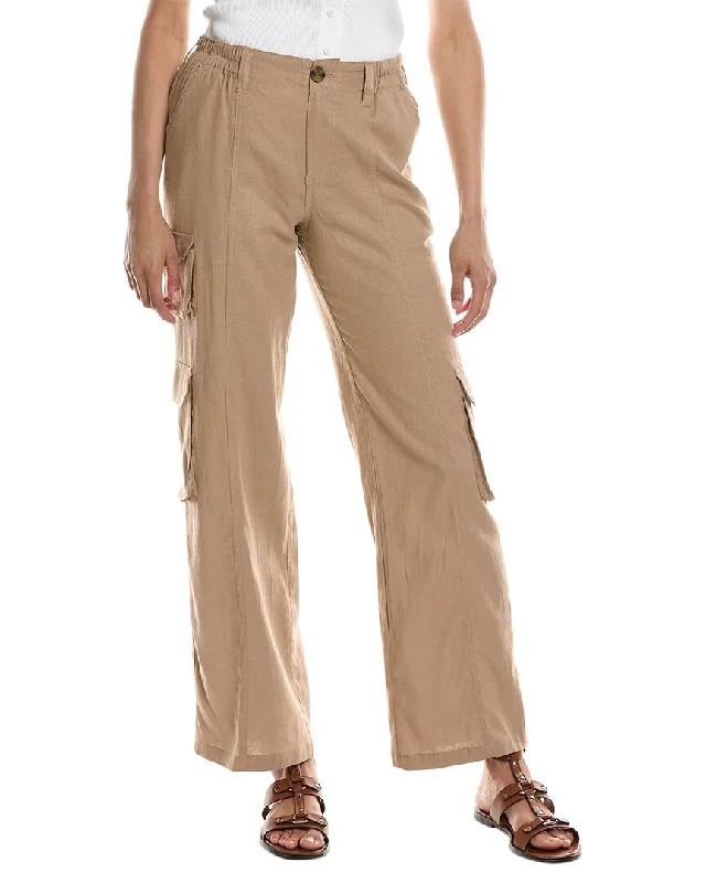 LUXE ALWAYS Linen-Blend Pant Women's Cozy Clothes