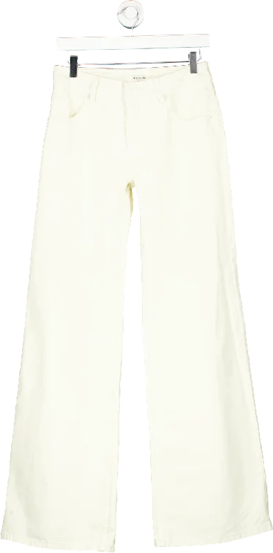 House of CB White Wide Leg Trousers Size S Women's High-Fashion Attire