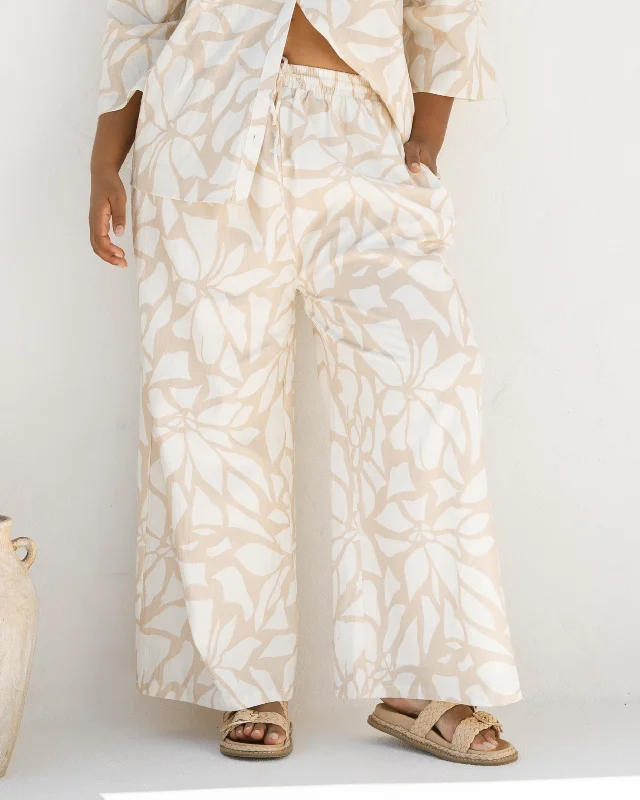 Lounge Pants | Buttercup Bloom Sophisticated Women's Fashion