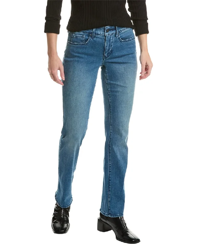 NYDJ Marilyn Admiration Straight Leg Jean Women's Trendy Casual Outfit