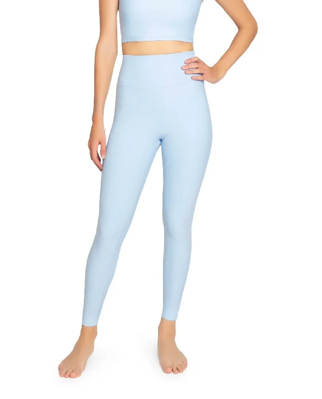 High Rise Leggings In Windsurfer Women's Street Style Casual Wear