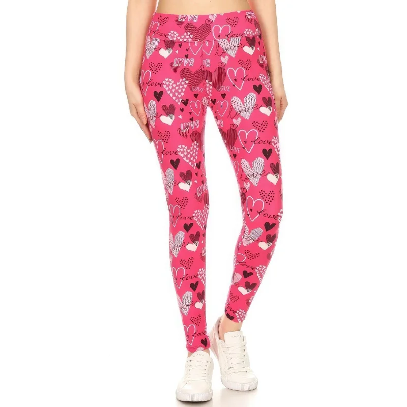 Yoga Band Buttery Soft Print Leggings Trendy Online Boutiques