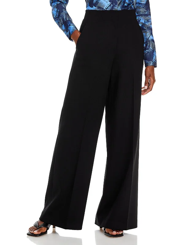 Thames Womens Wool High Waist Wide Leg Pants Casual Fashion Trends for Women