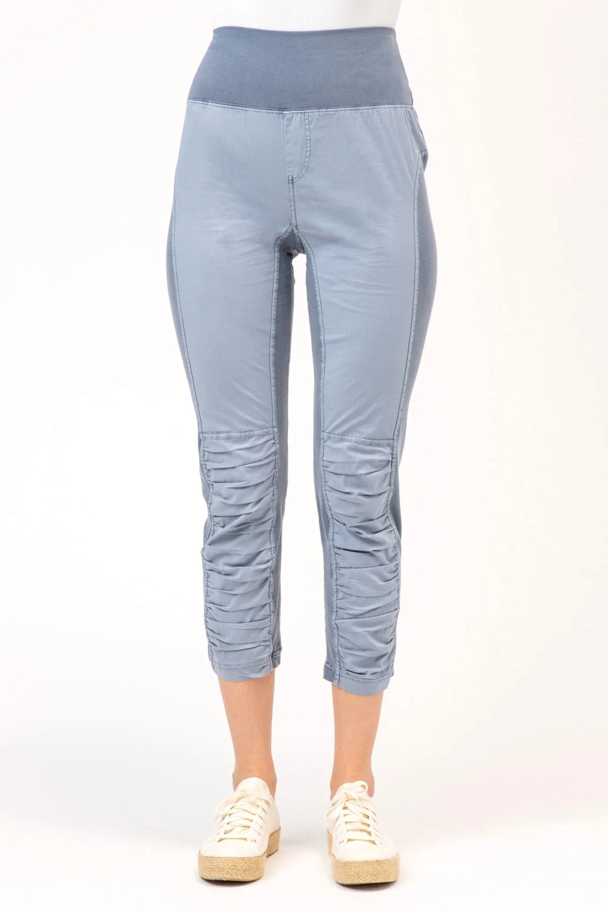 High Waist Jetter - Orion Blue Pigment Online Boutiques Affordable