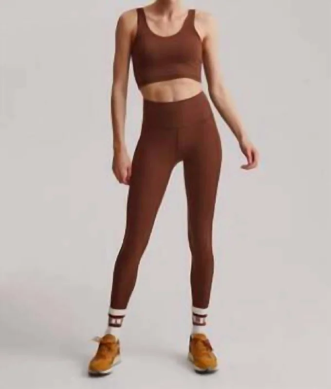 Let's Go Pockets 25 Leggings In Chestnut High-Quality Women's Fashion Dresses